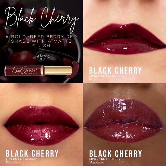 Lipsense Senegence Bundle of 5 NEW Honey Rose, Razzberry, Black Cherry + More - Picture 5 of 6